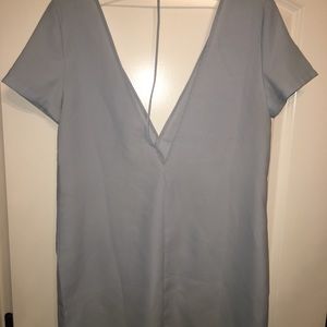 Tobi light blue shift dress size M